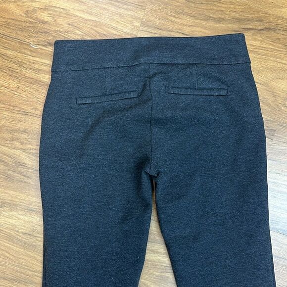 Loft Marisa Skinny Classic Dress/Yoga/Skinny Charcoal Gray Stretch Pants Sz 2 - Picture 5 of 8